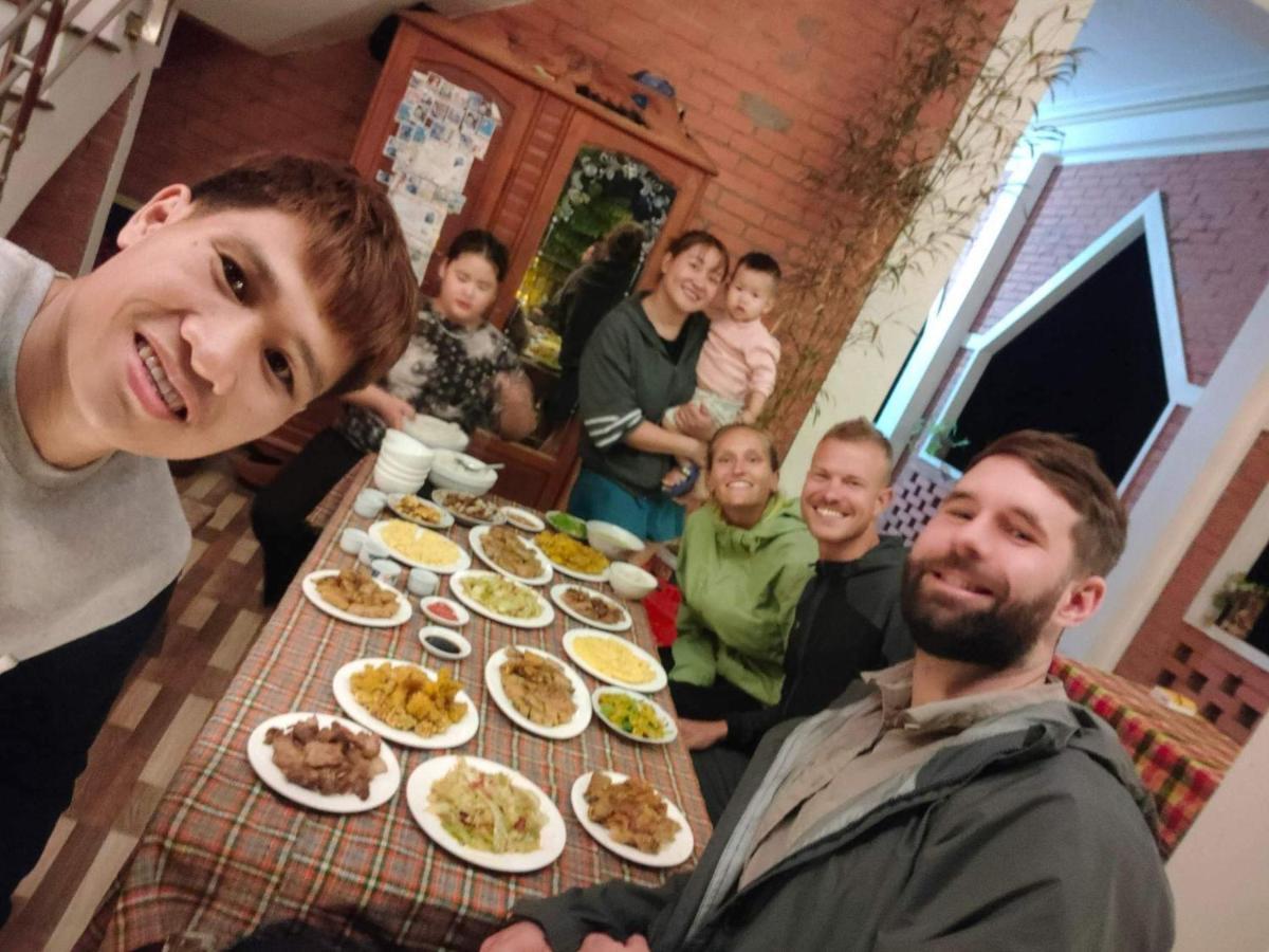DU GIA Homestay&Hostel Lang Cac Ngoại thất bức ảnh