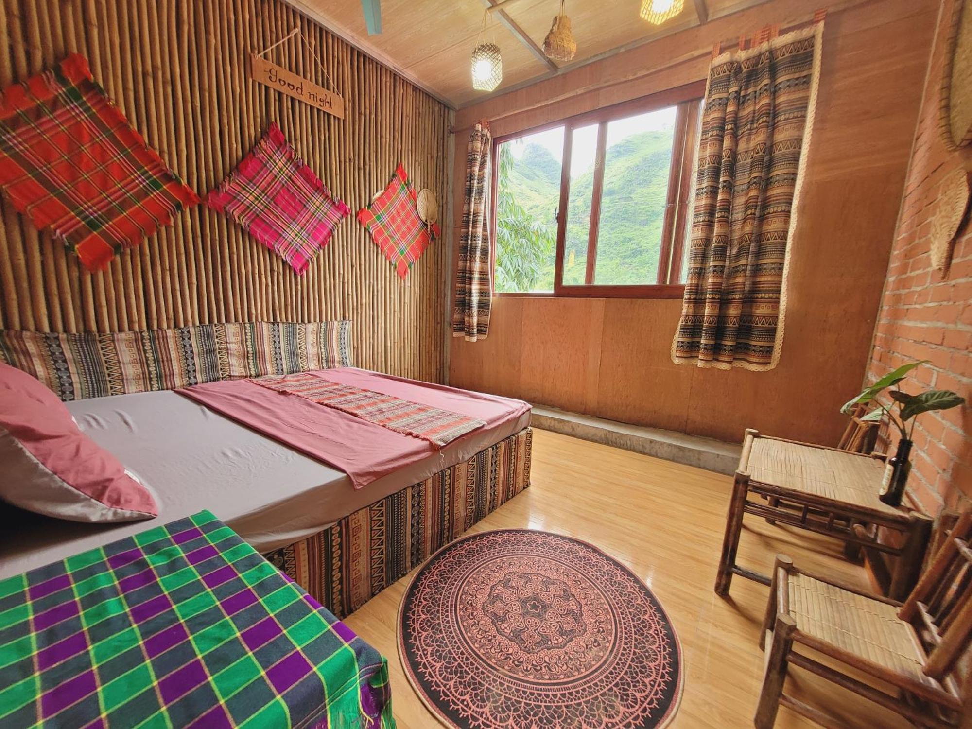 DU GIA Homestay&Hostel Lang Cac Ngoại thất bức ảnh
