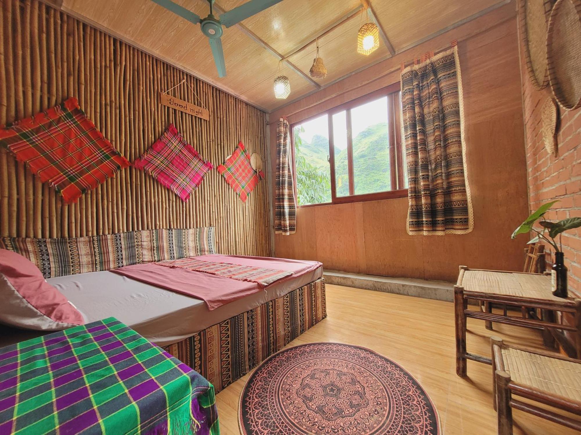 DU GIA Homestay&Hostel Lang Cac Ngoại thất bức ảnh