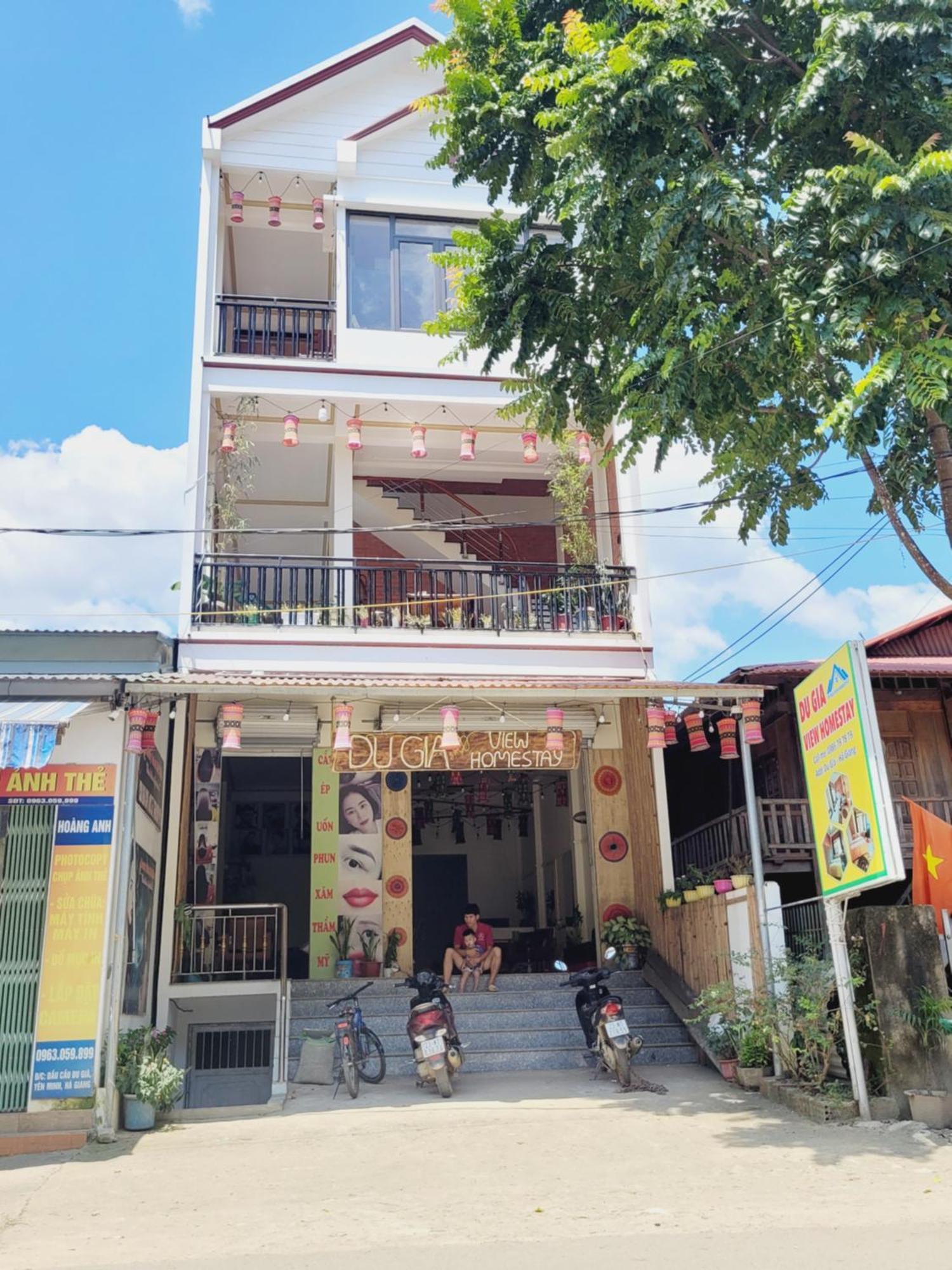 DU GIA Homestay&Hostel Lang Cac Ngoại thất bức ảnh