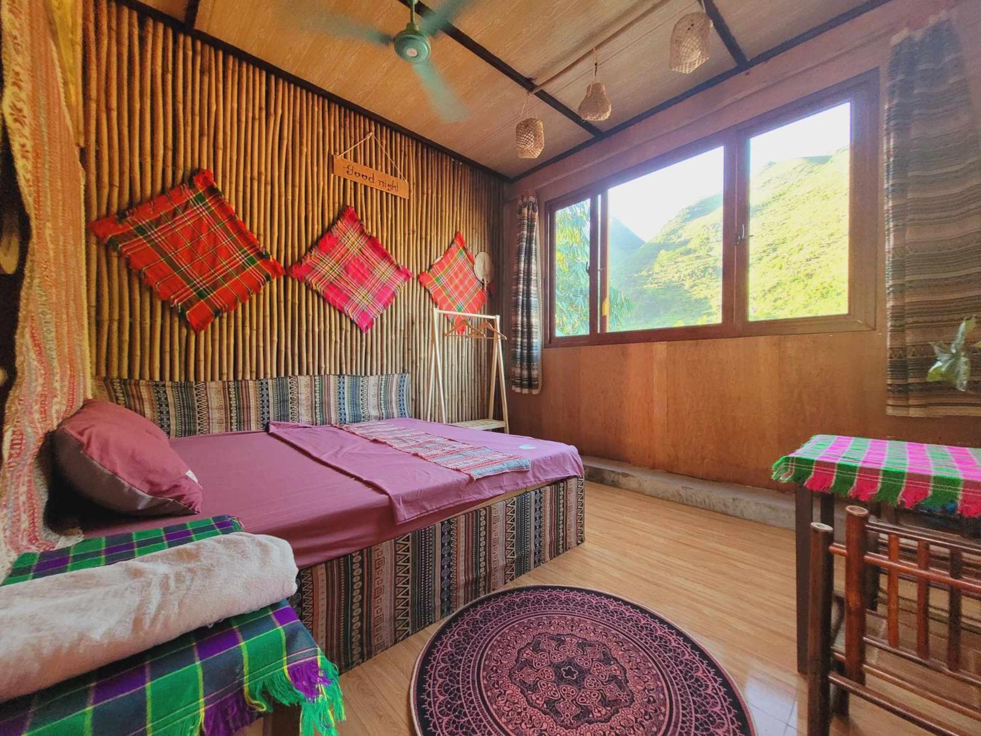 DU GIA Homestay&Hostel Lang Cac Ngoại thất bức ảnh